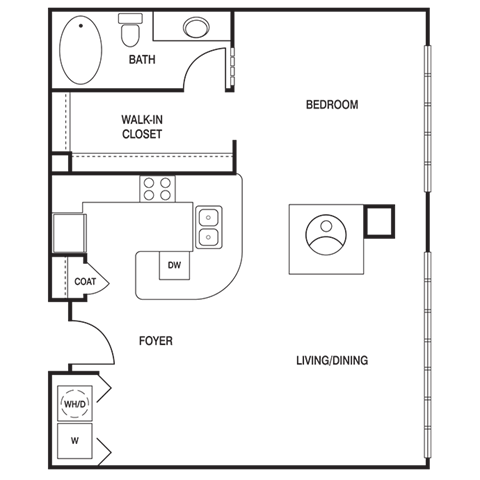 2815 Allen Street #120 Studio-2 Beds Apartment for Rent - Photo Gallery 41